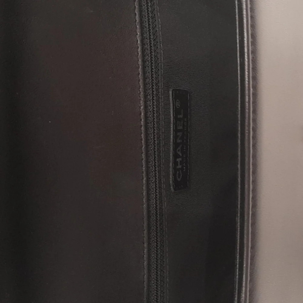Authentic Chanel Boy Bag Crossbody in Black